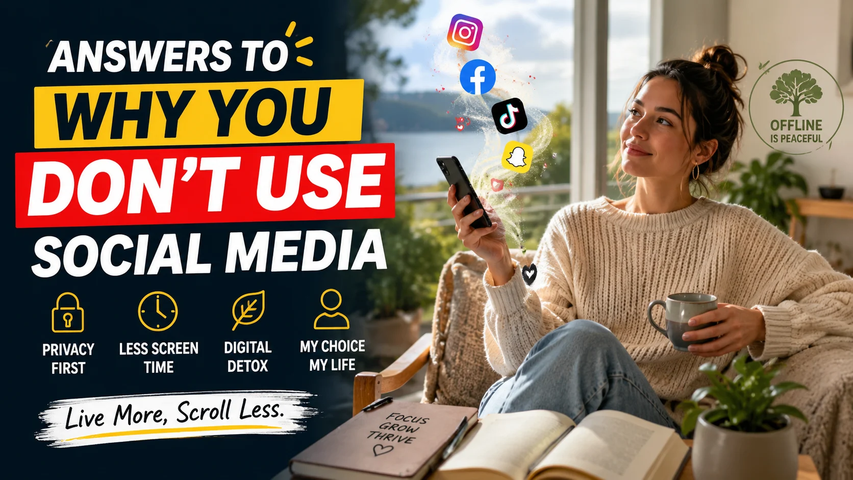 Answers to Why You Don’t Use Social Media