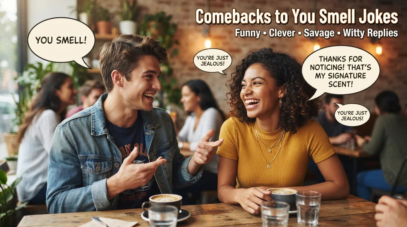 Comebacks to You Smell Jokes
