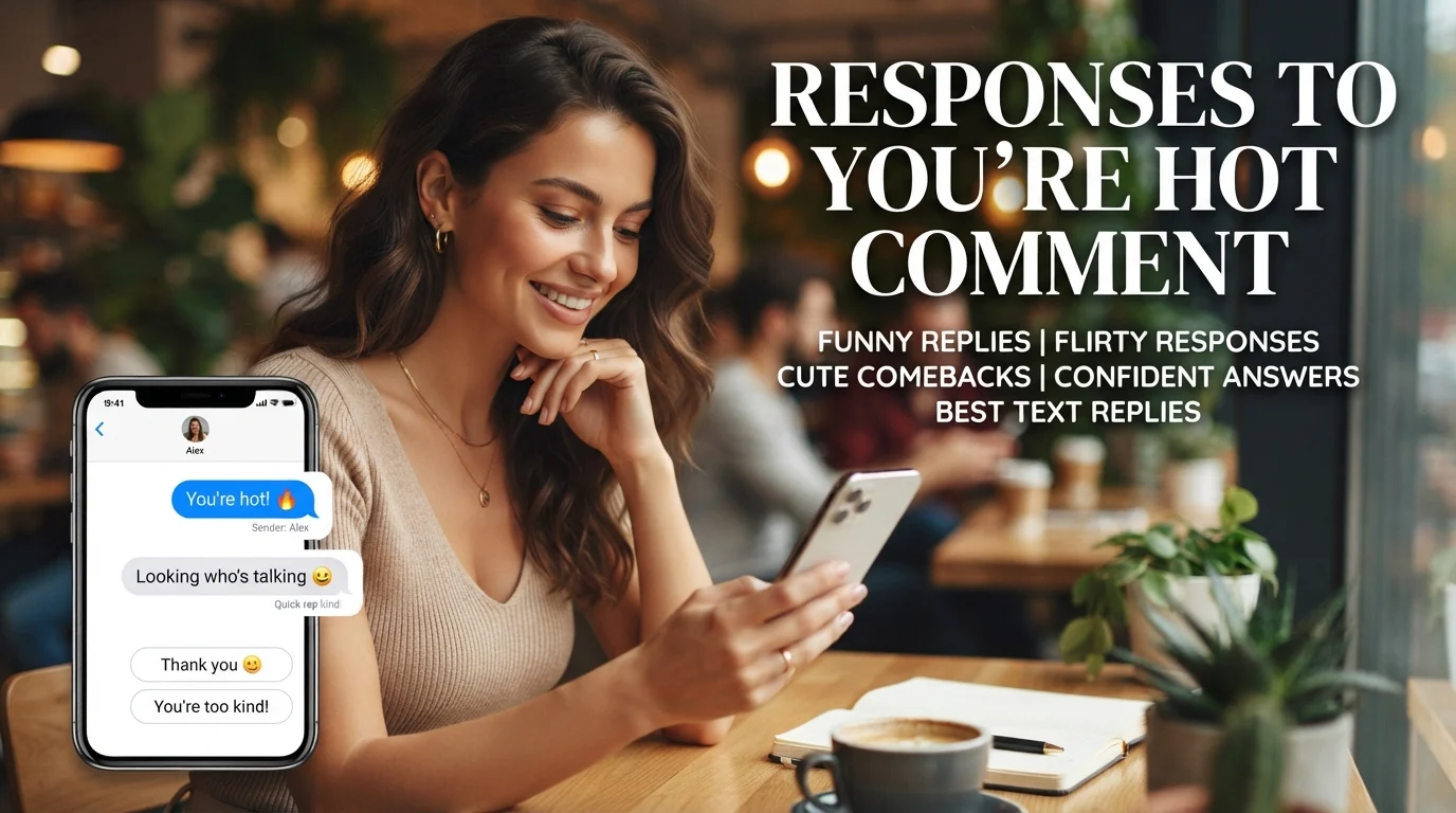 Best Responses to “You’re Hot” Comment