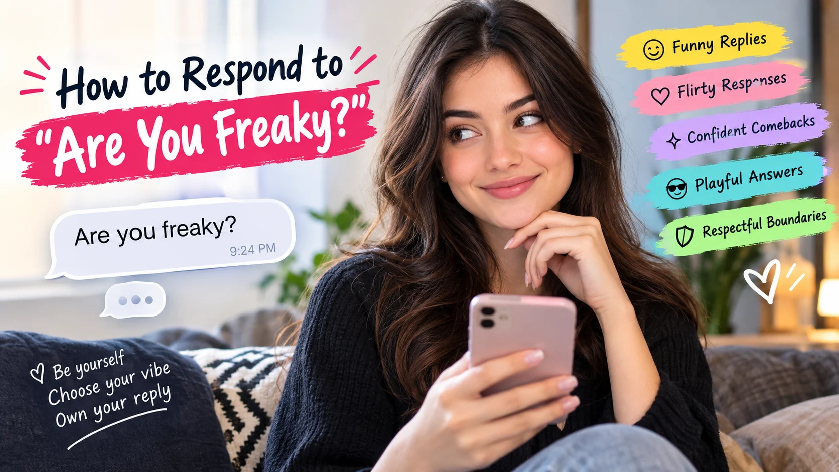 How to Respond to “Are You Freaky?