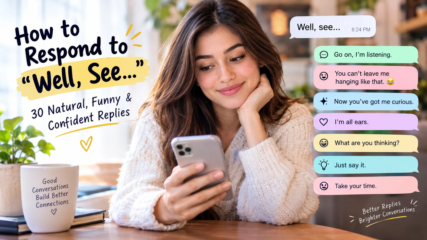 How to Respond to “Well, See…