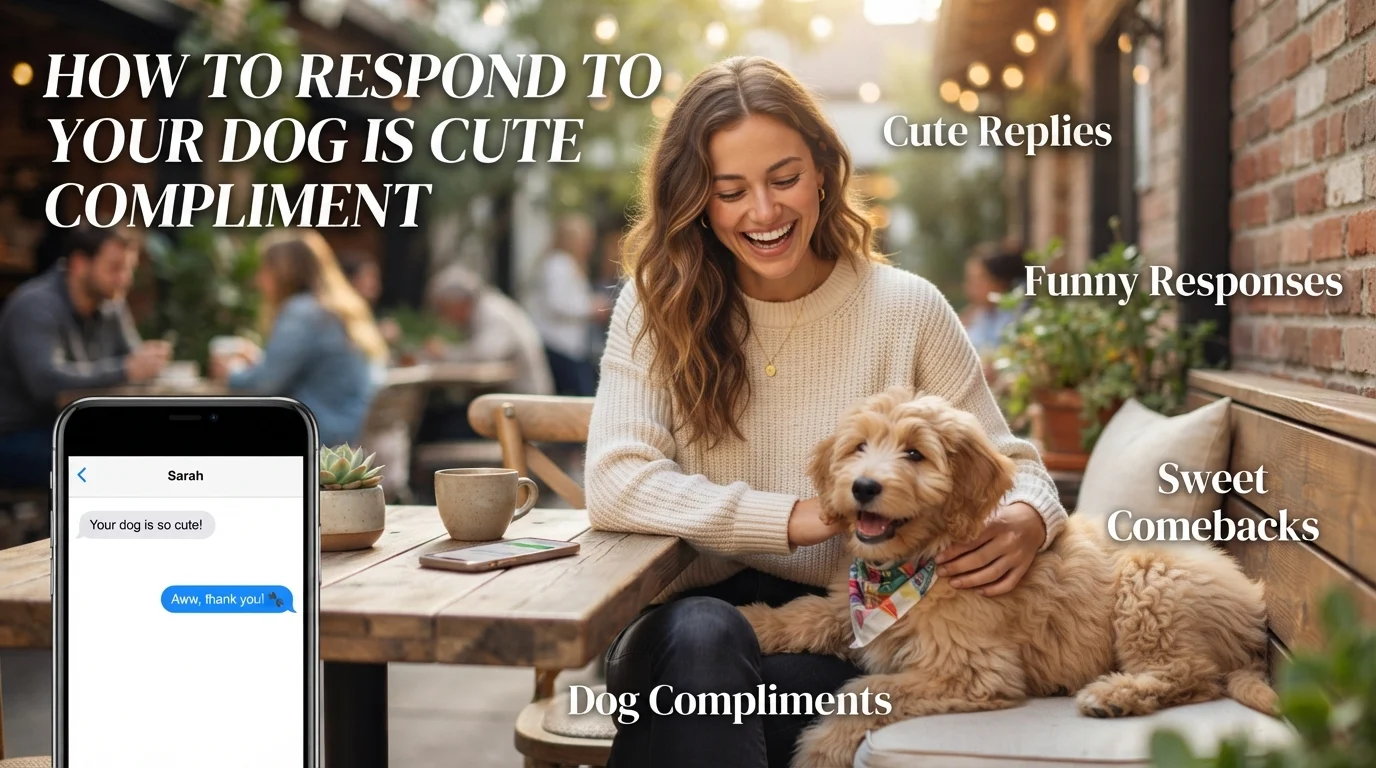 How to Respond to “Your Dog Is Cute” Compliment