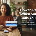 How to Respond When Someone Calls You foolish