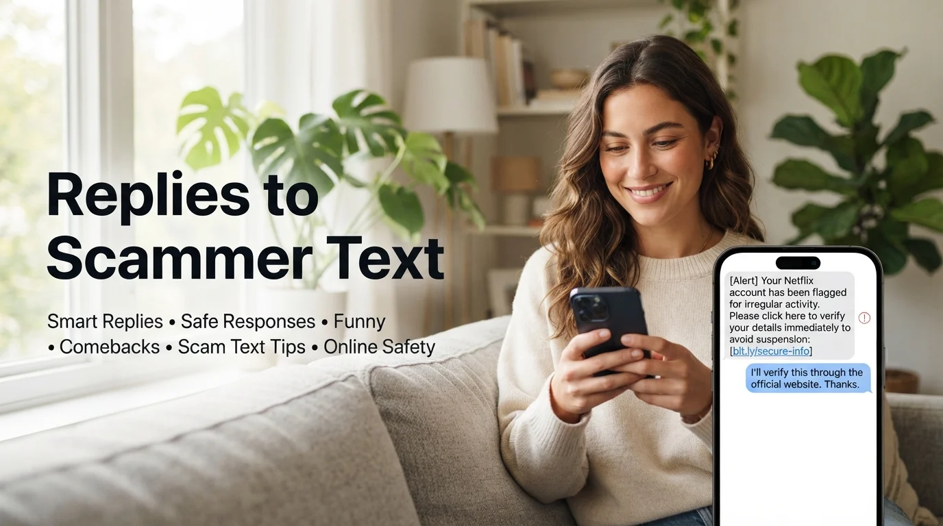 Replies to Scammer Texts