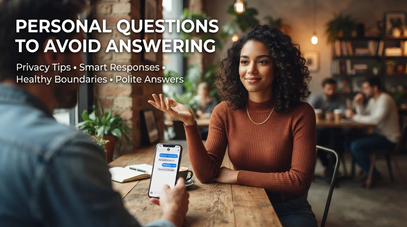 Personal Questions to Avoid Answering